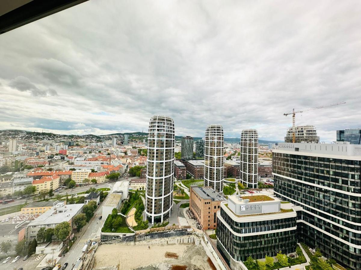 Apartments In Panorama City On 25Th Floor - Amazing View Close To Old Town Bratislava Ngoại thất bức ảnh